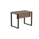Ver imagem 3 de Escrivaninha M90/60P25TUB 90cm Industrial Walnut e Preto Marrom