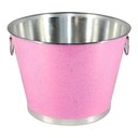 Ver imagem 1 de Balde Gelo e Cerveja Alumínio Profissional Rosa 9l Rosa