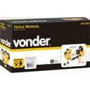 Ver imagem 1 de Trole manual 3,0 toneladas largura 100-203mm tm300 - Vonder