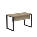 Ver imagem 3 de Mesa Madeira M120/60P25TUB 120cm Industrial Noce Naturalle Marrom/Marromle