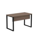 Ver imagem 3 de Mesa Madeira M120/60P25TUB 120cm Industrial Walnut e Preto Marrom