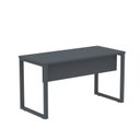 Ver imagem 3 de Mesa Madeira M134/60P25TUB 134cm Industrial Grafito Cinza