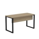 Ver imagem 3 de Mesa Madeira M134/60P25TUB 134cm Industrial Noce Naturalle Marrom/Marromle