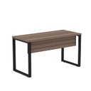 Ver imagem 3 de Mesa Madeira M134/60P25TUB 134cm Industrial Walnut e Preto Marrom