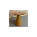 Ver imagem 2 de Mesa Cone Lateral Madeira Freijó - Tampo 41 Cm Cor Marrom