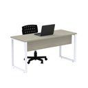 Ver imagem 4 de Mesa Madeira M134/60P25TUB 134cm Industrial Nogueira Casablanca e Branco Bege