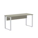 Ver imagem 7 de Mesa Madeira M134/60p25tub 134cm Industrial Nogueira Casablanca E Branco