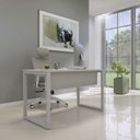 Ver imagem 1 de Mesa Madeira M150/60P25TUB 150cm Industrial Cinza