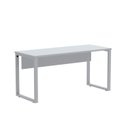 Ver imagem 3 de Mesa Madeira M150/60P25TUB 150cm Industrial Cinza