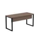Ver imagem 3 de Mesa Madeira M150/60P25TUB 150cm Industrial Walnut e Preto Marrom
