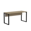 Ver imagem 3 de Mesa Madeira M150/60P25TUB 150cm Industrial Noce Naturalle Marrom/Marromle