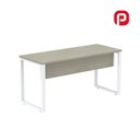 Ver imagem 3 de Mesa Madeira M150/60P25TUB 150cm Industrial Nogueira Casablanca e Branco Bege