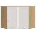 Ver imagem 3 de Armario Aereo Canto Obliquo 2 Portas 75 Cm Cd685 Branco Dtall