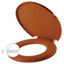 Ver imagem 3 de Assento Sanitário Almofadado Caramelo - Herc