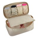 Ver imagem 2 de Bolsa Porta Lingerie Estampa Lisa Jacki Design Creme