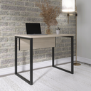 Ver imagem 1 de Escrivaninha M90/60P25TUB 90cm Industrial Nogueira Casablanca e Preto Bege