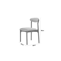 Conjunto Sala de Jantar Mesa Madeira Maciça Genova 8 Cadeiras Monaco - 3