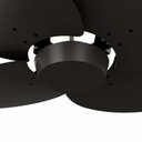 Ver imagem 2 de Ventilador de Teto Com Controle Remoto Natuvent Dahlia No Light 4 Pás Madeira Preto 220v