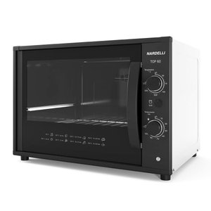 Forno Elétrico de Bancada Nardelli Top 60 Litros Branco 110v