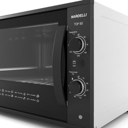 Forno Elétrico de Bancada Nardelli Top 60 Litros Branco 110v - 3