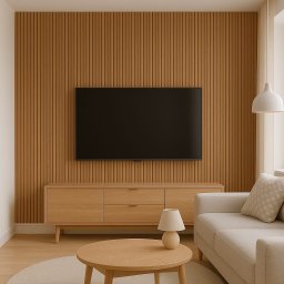 Painel Ripado Laminado Autocolante Bege Carvalho 5 Metros - 3