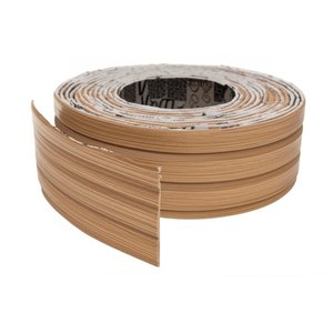 Painel Ripado Laminado Autocolante Bege Carvalho 5 Metros