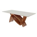 Ver imagem 2 de Mesa para Sala de Jantar Zurick 220cm Madeira Maciça