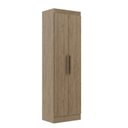 Ver imagem 3 de Guarda-Roupa em MDP 2 Portas Wood 54,4cm Marrom