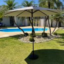 Ver imagem 3 de Base para Ombrelone Zaka – Concreto Revestido em Pvc Preto | 19 Kg • Ø 48 Cm