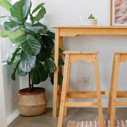 Conjunto Mesa Bancada com 2 Banquetas Moema - 2