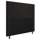Ver imagem 1 de Cabeceira Cama Box Solteiro Ferrara 90Cm Marrom