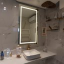 Ver imagem 3 de Espelho Camarim 100x70cm Retro Iluminado Led