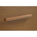 Ver imagem 7 de Cabeceira Casal 140cm Ripada 100% MDF Estofada Isis com 02 Mesas de Cabeceira Espresso Móveis Marrom