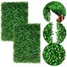 3 Placas para Parede Verde Buxinho Artificial 60x40 Plantas com Aparência Real Decoração Rústica - 4