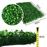 3 Placas para Parede Verde Buxinho Artificial 60x40 Plantas com Aparência Real Decoração Rústica - 2