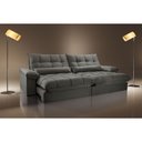 Ver imagem 1 de Sofá Liz 02 Módulos de 90cm Br 25cm Meu Sofá Online A231 Linho Cinza Escuro