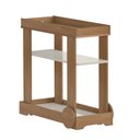 Ver imagem 2 de Carrinho Bar com Rodizios com Fita Metalizada Rose