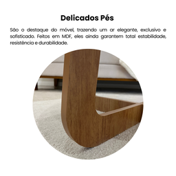Mesa de Centro 100% MDF Jasmin - 6