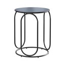 Ver imagem 1 de Base Mesa Omega Aço Carbono para Tampo Madeira ou Vidro Preto