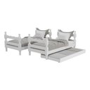 Ver imagem 4 de Treliche Madeira Maciça - Vira 2 Camas - para Colchão 78/88 X 188cm Porto Multimóveis Cr35106