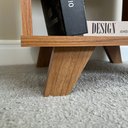 Ver mais imagens de Mesa Lateral de Apoio 1 Gaveta com Pintura Palha Trama Marrom