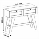 Ver imagem 4 de Aparador Trama 2 Gavetas com Pintura 3D Palha