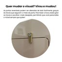 Ver imagem 7 de Buffet 1 Porta Palhinha Rattan Charlotte Marrom/Cinamomo/Off White