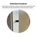 Ver mais imagens de Buffet 1 Porta Palhinha Rattan Charlotte Marrom/Cinamomo/Off White