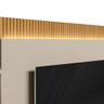 Rack com Painel Ripado São Paulo Linea Brasil Tauari/off White Fosco - 4