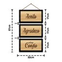 Ver imagem 5 de Kit Quadros E Corda 3Pçs 17X32 Moldura Preta