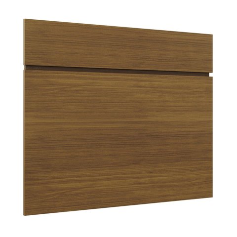 Cabeceira Solteiro 100cm em MDF Lara Marrom/Freijó