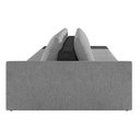 Ver imagem 5 de Sofá Ilha 4 Lugares Living 432cm Modulado para Sala Lary Linho Grafite/pu Pto K01 - D'Rossi