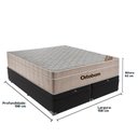 Ver imagem 2 de Airtech Colchão Ortobom Queen com Baú Bege Springpocket Preto