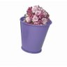 Balde Cachepot de Metal para Mesa Mini Lilas Kit com 24 - 5
